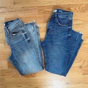 Kenzie Jeans Bundle Women's Blue and Light Blue high-Rise Skinny Jeans - Size 6